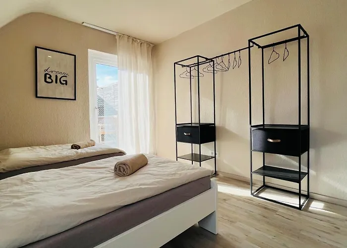 公寓 Overnight No1 - Dachterrasse, Kueche, Netflix 汉诺威