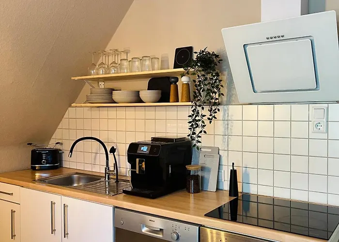 Overnight No1 - Dachterrasse, Kueche, Netflix